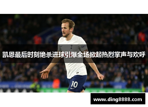 凯恩最后时刻绝杀进球引爆全场掀起热烈掌声与欢呼